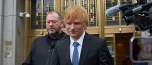 Ed Sheeran in New York.