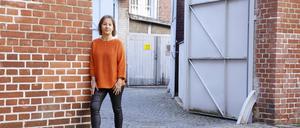 Zeitzeugin Kerstin Meisner in der Gedenkstätte Lindenstraße.