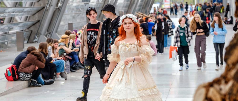 Die Leipziger Buchmesse und die Manga Comic Con 2023 mit rund 2000 Ausstellern aus 40 Ländern.