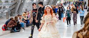 Die Leipziger Buchmesse und die Manga Comic Con 2023 mit rund 2000 Ausstellern aus 40 Ländern.
