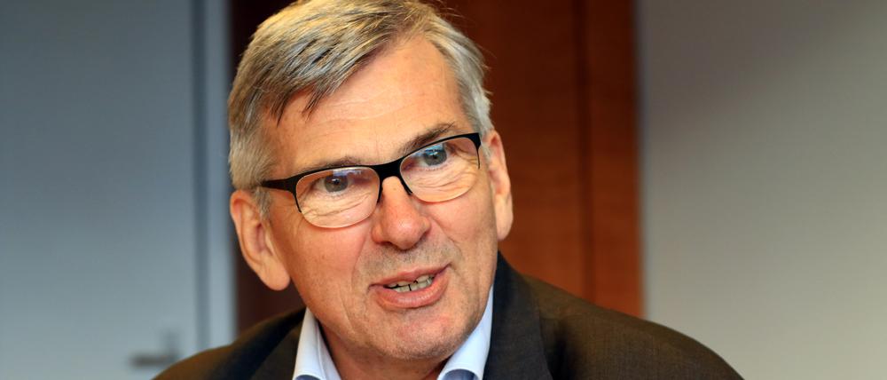 Jörg Hofmann, seit dem 20. Oktober 2015 Vorsitzender der Industriegewerkschaft Metall (IG Metall). „In diesem Jahr haben wir über 40 000 neue Mitglieder gewonnen.“