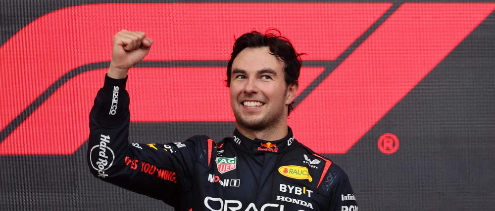 Sergio Perez gewann schon seit zweites Rennen in dieser Saison.