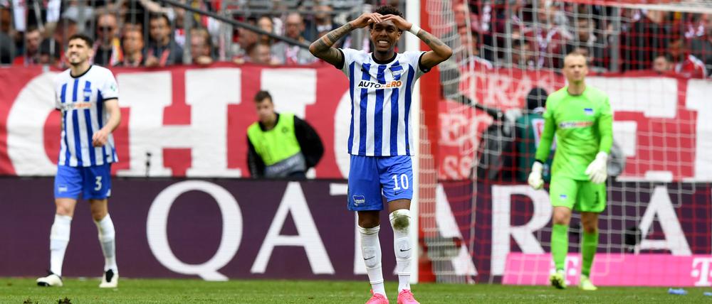 In München schlug sich Hertha BSC am Sonntag beim 0:2 durchaus achtbar, aber den Berlinern gehen langsam die Spiele aus.