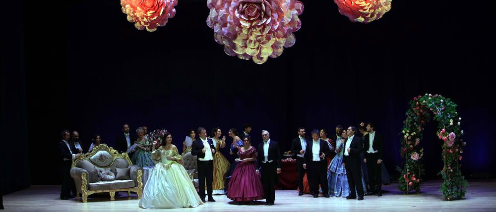 Barbara Vinken versteht die Frauenfigur in „La Traviata“, hier beim Amman Opera Festival 2022, als progressiv.