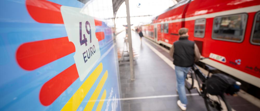 Noch gilt das Deutschlandticket nicht für die Fahradmitnahme.