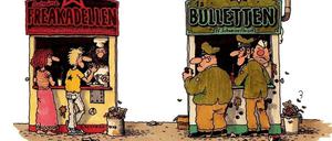 Gewaltenteilung. So hat einst Gerhard Seyfried die Lage festgehalten.