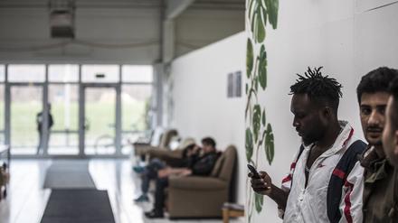 Offizielle Eröffnung New Cafe in der Gemeinschaftsunterkunft für Flüchtlinge, Nidderau.