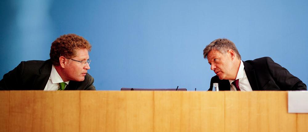 Patrick Graichen und Robert Habeck verstehen sich gut.
