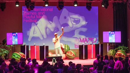 Thorsten S. Wiedemann auf dem A MAZE 2022 Festival