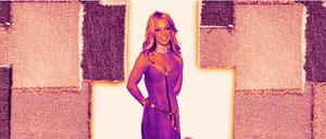 Neu in Belin - Britney Spears langer Jeans Rock