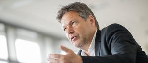 Der Bundeswirtschaftminister Robert Habeck.