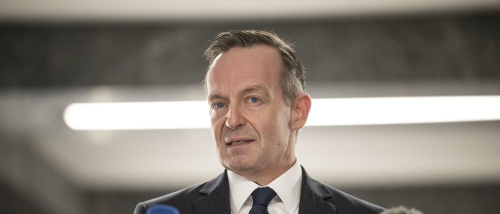 Volker Wissing (FDP), Bundesminister für Verkehr und digitale Infrastruktur