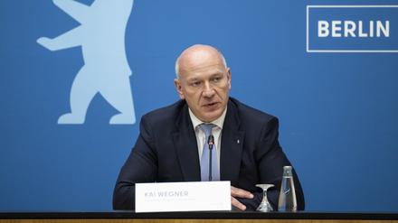 Kai Wegner (CDU), Regierender Bürgermeister von Berlin.