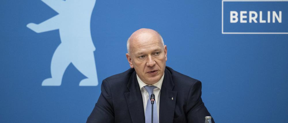 Kai Wegner (CDU), Regierender Bürgermeister von Berlin.