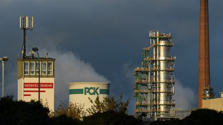 Die PCK-Raffinerie in Schwedt.