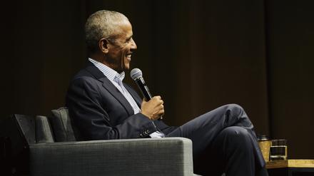 Nach Zürich und Amsterdam sprach Barack Obama am Mittwoch in der Mercedes-Benz-Arena in Berlin.