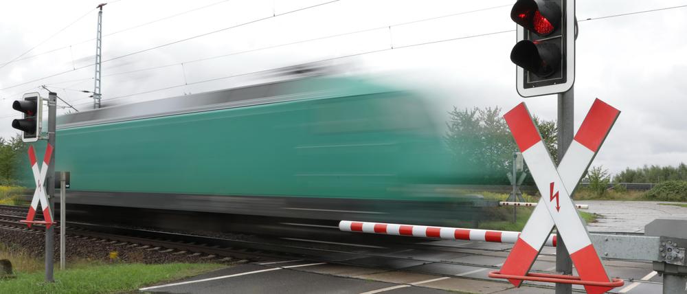 Ausgebremst – zum Glück ohne schwerwiegende Folgen –wurde einige Züge nahe Elmshorn. (Symbolbild)