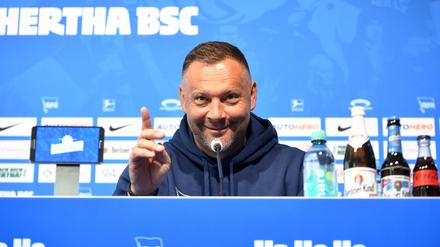 Gute Miene zum bösen Tabellenbild. Trainer Pal Dardai verbreitet vor dem Saisonfinale Optimismus.