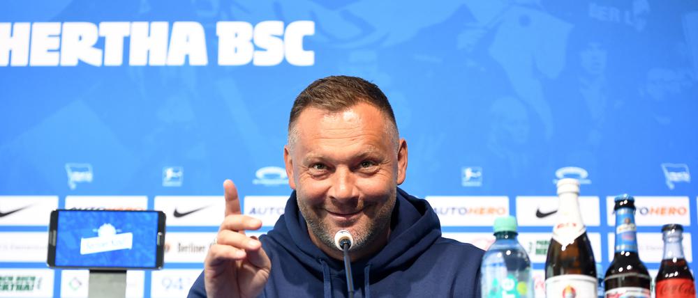 Gute Miene zum bösen Tabellenbild. Trainer Pal Dardai verbreitet vor dem Saisonfinale Optimismus.