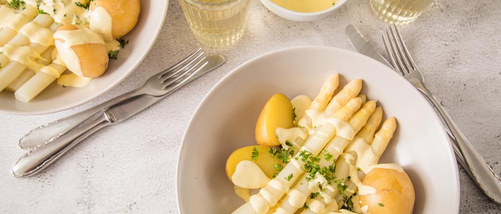 Jetzt noch einmal Spargel? Die letzte Ernte wird noch bis zum Ende kommender Woche verkauft.