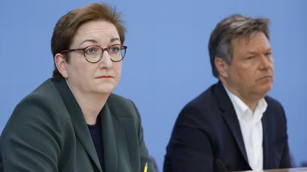 Stehen seit Wochen in der Kritik: Klara Geywitz (SPD) und Robert Habeck (Grüne).
