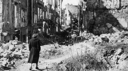 Ruinen einer Großstadt