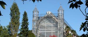 Das Mittelmeerhaus im Botanischen Garten Berlin ist wegen seiner Statik angegriffen. Sanierungsmittel vom Land wird es aber nicht geben, weshalb es zu schließen droht.