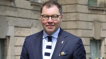 Botschafter der Ukraine, S.E. Oleksii Makeiev, beim Antrittsbesuch am Rathaus Potsdam.