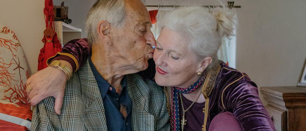 Freck und Sandra in Rom.