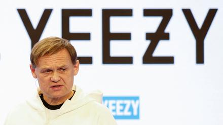 Adidas CEO Bjoern Gulden attends the company's annual news conference in Herzogenaurach, Germany, March 8, 2023. REUTERS/Heiko Becker