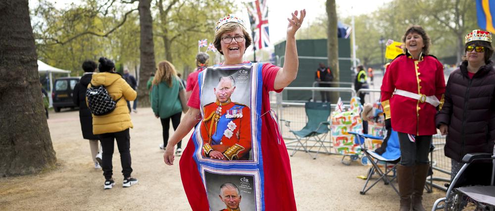 London steht am Samstag ganz im Zeichen der Königskrönung.