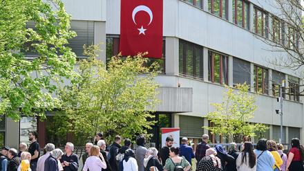 Bis zum 9. Mai konnten türkische Auslandswähler im ersten Wahlgang ihre Stimme abgeben.