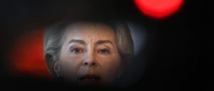EU-Kommissionspräsidentin Ursula von der Leyen: Auf Wahlkampf keine Lust.