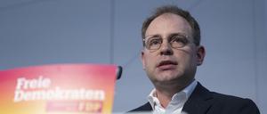 Zerknirscht. Christoph Meyer, Landesvorsitzender der Berliner FDP, musste beim Parteitag die Wahlpleite aufarbeiten.