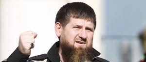 Ramsan Kadyrow, Machthaber der russischen Provinz Tschetschenien.
