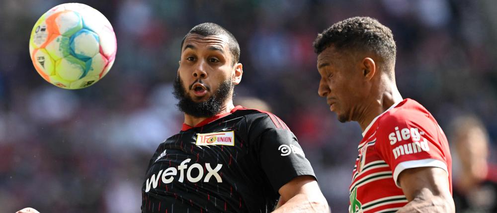 Aissa Laidouni hatte mit Union einen schweren Stand in Augsburg