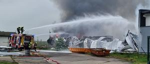 Der Brand hatte einen Großeinsatz der Feuerwehr ausgelöst.
