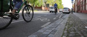 Die Kurfürstenstraße in Potsdam wird zur Baustelle.