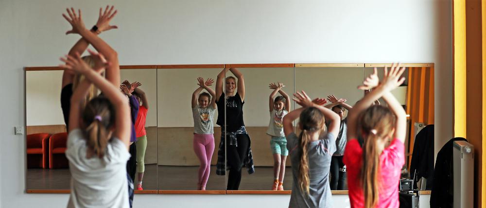 Das Bürgerhaus Neu Fahrland wurde 2012 eröffnet. Hier probt gerade die Kindertanzgruppe.