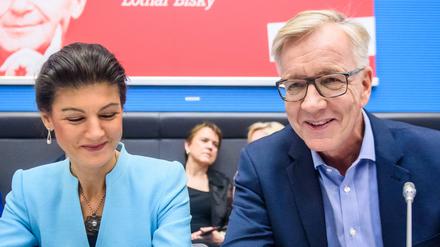 Sahra Wagenknecht (l.) und Dietmar Bartsch