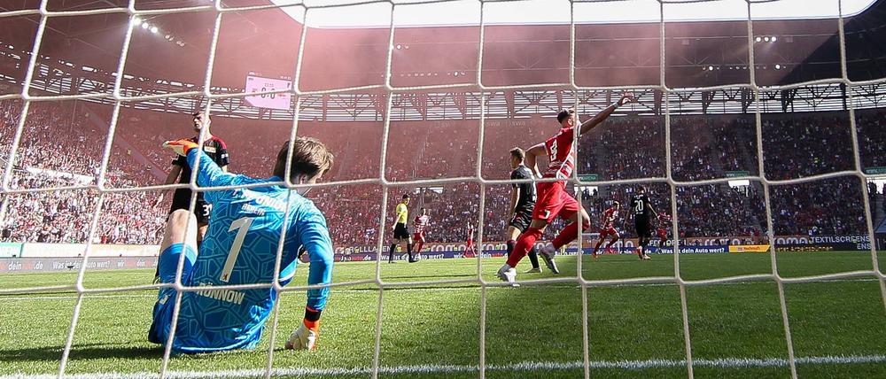 Dion Beljo schoss Augsburg in Führung und stellte Union damit vor ein unlösbares Problem.