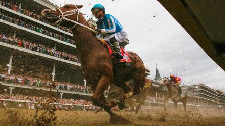 Das Kentucky Derby in Louisville.