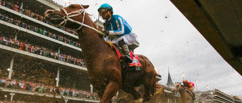 Das Kentucky Derby in Louisville.