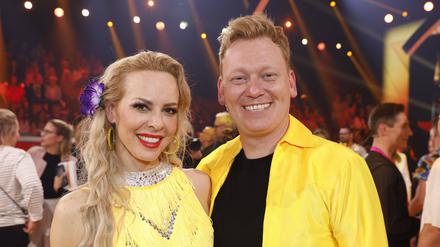 Jens „Knossi Knossalla“ mit Isabel Edvardsson.