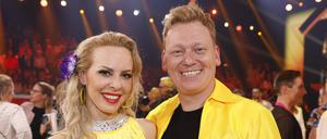 Jens „Knossi Knossalla“ mit Isabel Edvardsson.