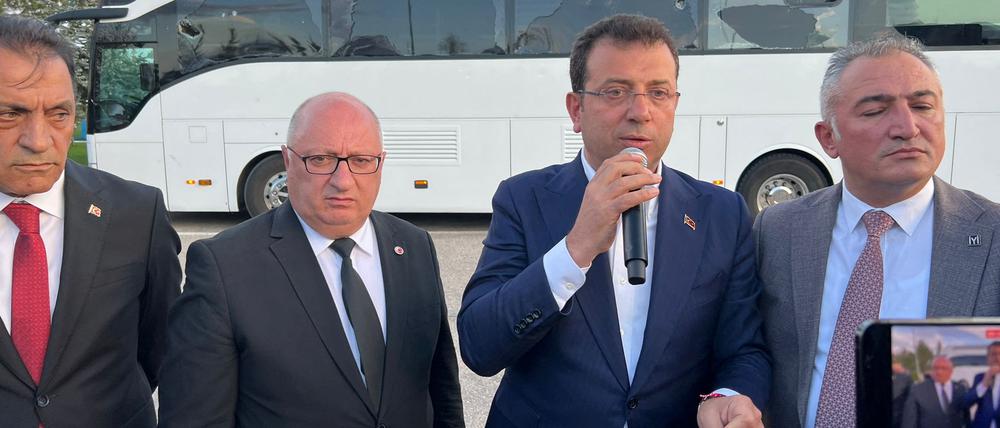 Istanbuls Bürgermeister Ekrem Imamoglu.