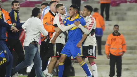 Spiel zwischen River Plate und Boca Juniors