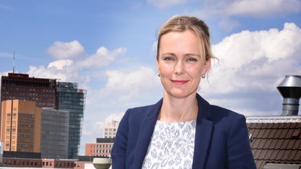 Verkehrssenatorin Manja Schreiner (CDU).