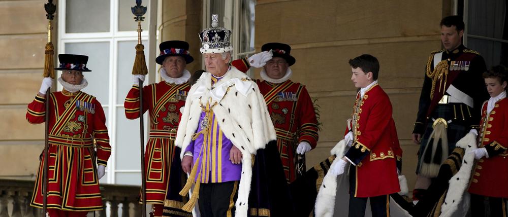 18,5 Millionen Briten verfolgten die Krönung von König Charles III. im Fernsehen.