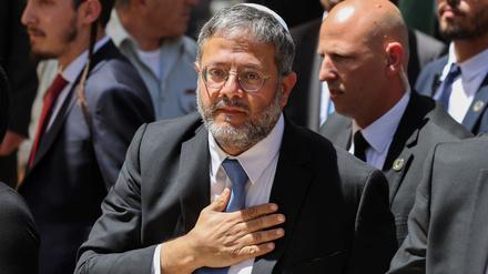 Israels Minister für nationale Sicherheit, Itamar Ben-Gvir, ist Vorsitzender der radikalen Partei „Jüdische Stärke“.